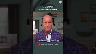 7 Signs Of A Narcissistic Parent #shorts