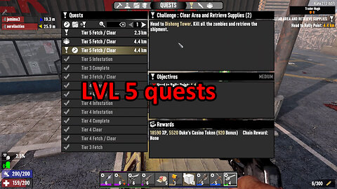 7D2D | LVL 5 quests | 31 1 24 |with Jen and oliva| VOD|