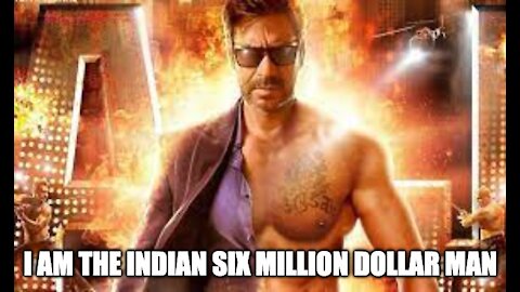 Funny Indian Six Million Dollar Man Super Hero