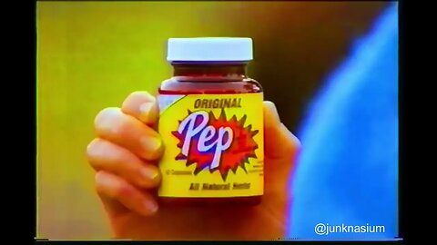 Funny 90's "Pep Pills" Commercial GNC 1993