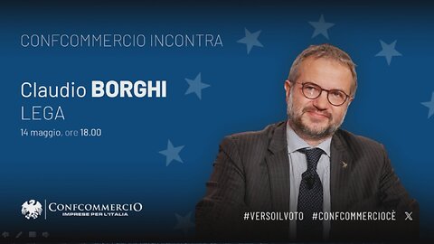 🔴 Confcommercio incontra il Sen. Claudio Borghi (14/05/2024)