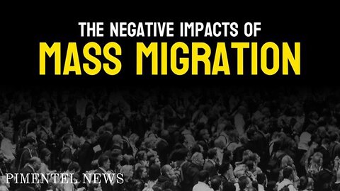 The negative impacts of mass migration that people seem not to know