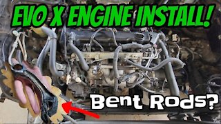 Installing the 4B11T into the Neglected EVO X | Part 4