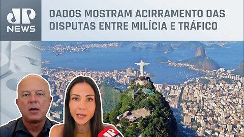 Tiroteios no Rio crescem 29% no primeiro mês do ano, diz instituto; Motta e Amanda Klein analisam