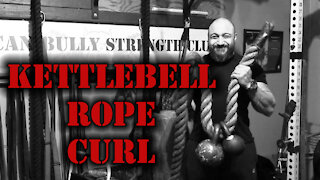 Kettlebell Rope Curl