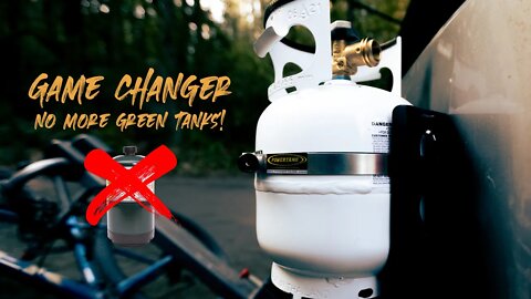 No more green propane tanks | Astro Camper Van