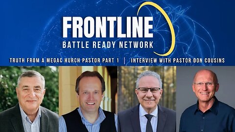 Profound Insights Unveiled: Megachurch Pastor Don Cousins on End Times! Don't Miss Out! (Part 1)