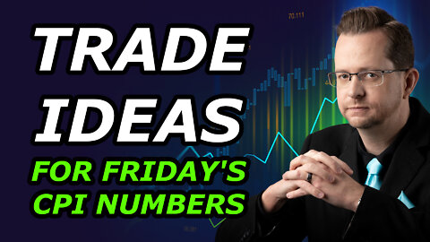 OPTIONS TRADE IDEAS for Friday's CPI Numbers + Ethereum Crypto News - Thursday, June 9, 2022
