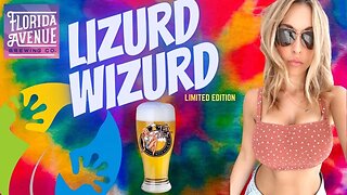 LIMITED! Lizurd Wizurd Thiolized Hazy Double IPA Florida Ave Brewing Craft Beer Review w/ @AllieRae