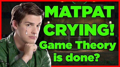 MatPat CRIES! The END of GAME THEORY? (BANNED FROM YOUTUBE)