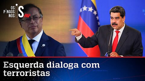 De olho em acordo, Maduro e Petro farão reunião com grupo de guerrilheiros