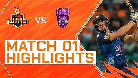 2023 Abu Dhabi T10, Match 1 Highlights: Deccan Gladiators vs New York Strikers | Season 7