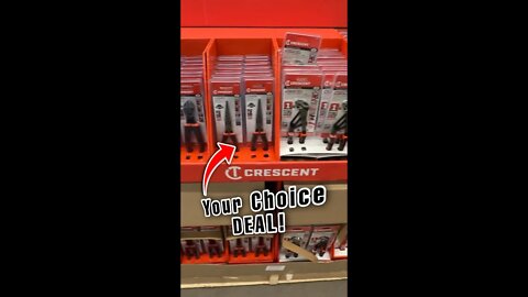 CRESCENT Your Choice Deal At Home Depot!