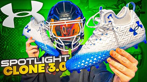 The Heal Lock is Insane!!! Under Armour Spotlight Clone 3.0 Cleats
