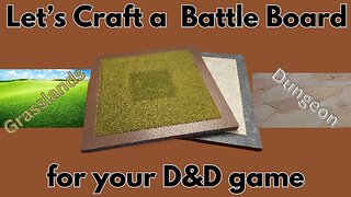 Let's Craft a Grasslands Battle Board