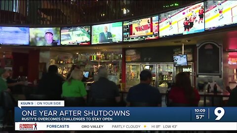 Rusty's overcomes challenges to stay open, one year after shutdowns