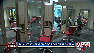 Businesses starting to reopen in Omaha