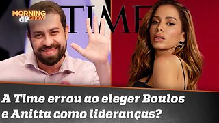 Time elege Boulos e Anitta como lideranças globais