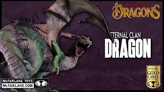 McFarlane Toys Dragon Series 8 Gold Label Collection Eternal Clan Dragon @TheReviewSpot