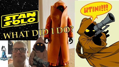 STAN SOLO VINTAGE STAR WARS VINYL CAPE JAWA REVIEW