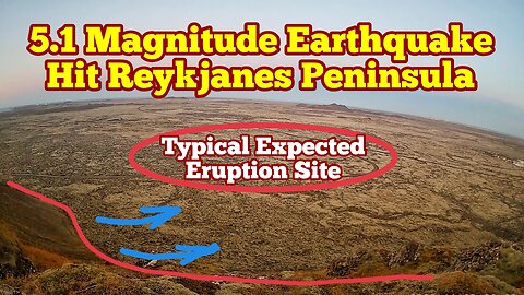 Iceland 5.1 Magnitude Earthquake: Reykjanes, Volcano, Magma, Fagradalsfjall Litli-Hrútur Volcano