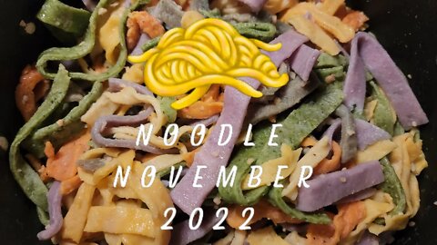 Rainbow Pasta #noodlenovember2022 @Kettle Kitchen