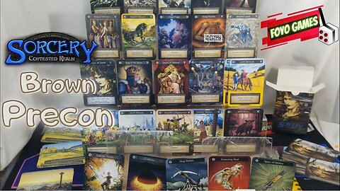 Sorcery Contested Realm Brown Precon Deck