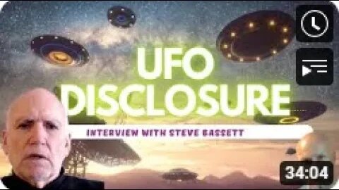 UFO UAP Disclosure Is Months Away Not Years Steve Bassett of the Paradigm Research Group