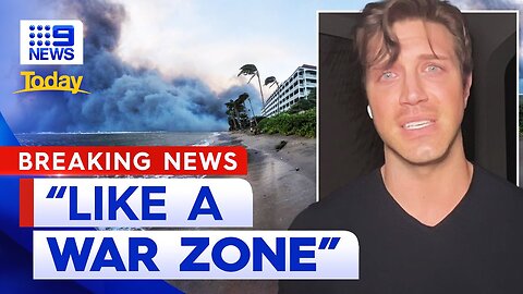 Hawaii fires: What’s happening in Maui now? | 9 News Australia