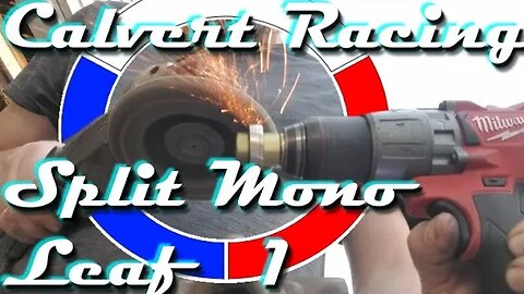 Calvert Racing Split Mono Leaf Springs Install on Ford Pinto 1