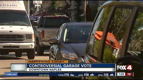Controversial parking garage vote