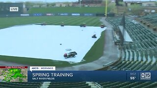Spring Training games impacted by rain