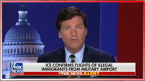 Tucker Carlson: Military is Flying Illegal Immigrants Secretly Around the Country - 2434