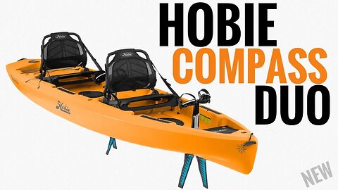 NEW: Hobie Compass Duo Tandem Pedal Kayak