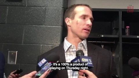 Drew Brees Doesn't Like NFL Playing On Thursday Night