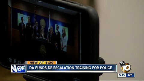 District Attorney funds de-escalation training for police