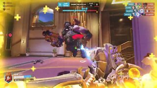 How do you stop Zarya as Roadhog Overwatch 2 Gameplay Competitive Ranked Escort Circuit Royal Tank