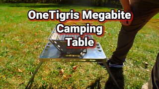 Truck Camping: OneTigris Megabite Camping Table