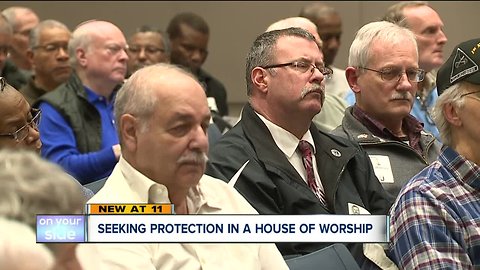Church members come together for active shooter training in response to Pittsburgh attack
