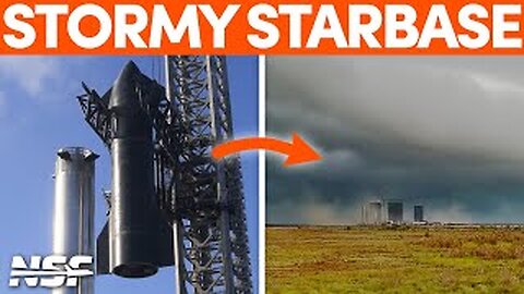 Starship Secured Before Storm Hits | SpaceX Boca Chica