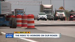 Dangerous drivers continue to put Ohio roadside workers at risk