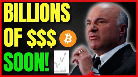 Big Money Will Jump Into Bitcoin When...." Kevin O'Leary Crypto Interview