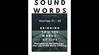 Sound Words, Thoughts on the Offerings The Law of the Burnt Offering