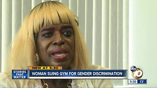 Transgender woman suing gym for discrimination
