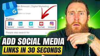 Add Social Media Links To Google My Business In Seconds