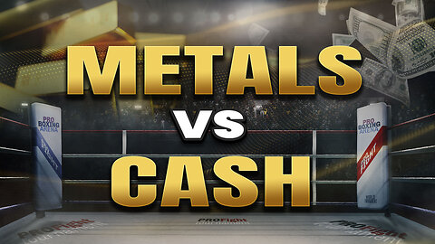 Distinction between metal in a vault and cash in a bank!