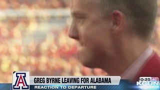 Jason Barr covers Byrne's departure to Alabama