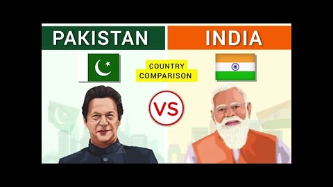 India vs Pakistan - Country Comparison 2022