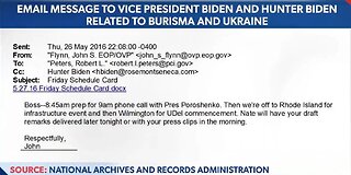 OOPS: Joe Biden Hidden Email Address for Burisma Business Hosted by Secret Pentagon IT Group