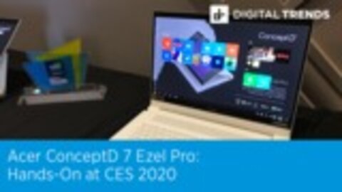 Acer ConceptD 7 Ezel Pro | Hands-On at CES 2020